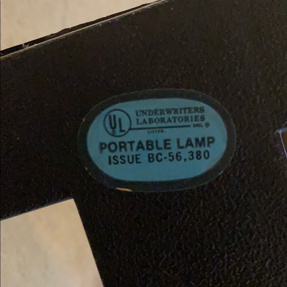 ✅ VINTAGE UL Pixar Clip-On Adjustable Neck Desk Reading Light Lamp Metal - Black - Picture 7 of 8